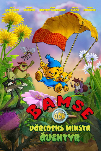 Bild från filmen Bamse och världens minsta äventyr