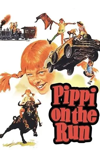 Bild från filmen På rymmen med Pippi Långstrump