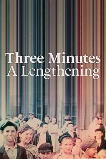 Filmomslag Three Minutes: A Lengthening