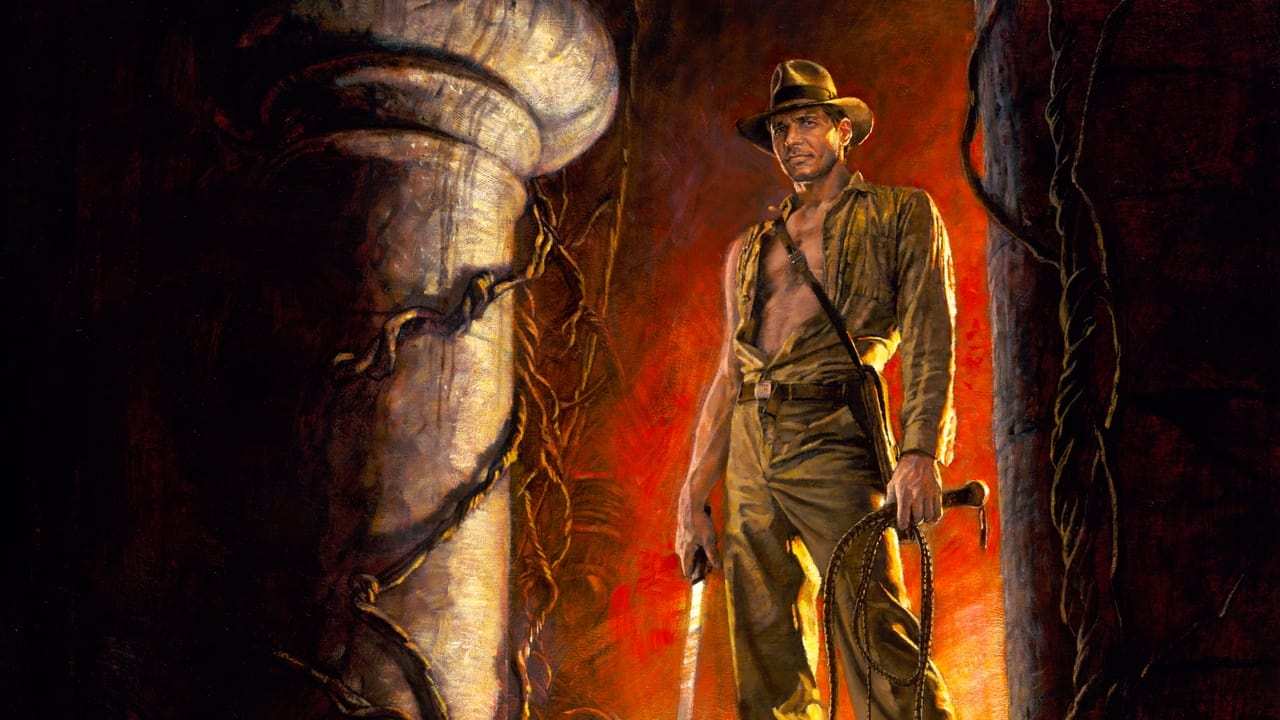 Indiana Jones och de fördömdas tempel regisserad av Steven Spielberg