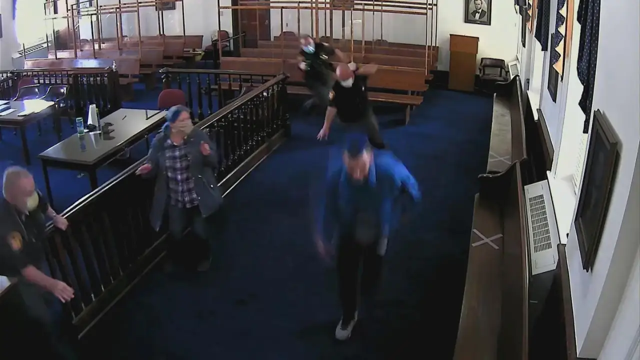 Chaos In Court