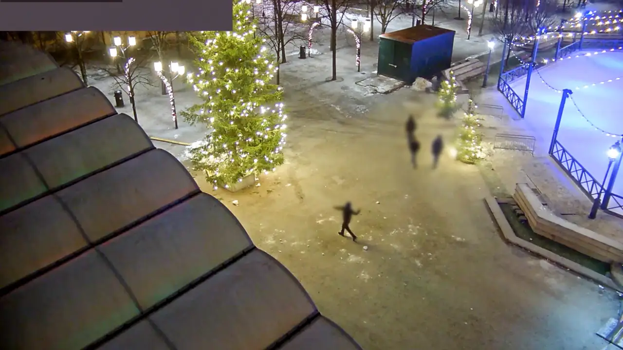 Fångat på polisens kamera
