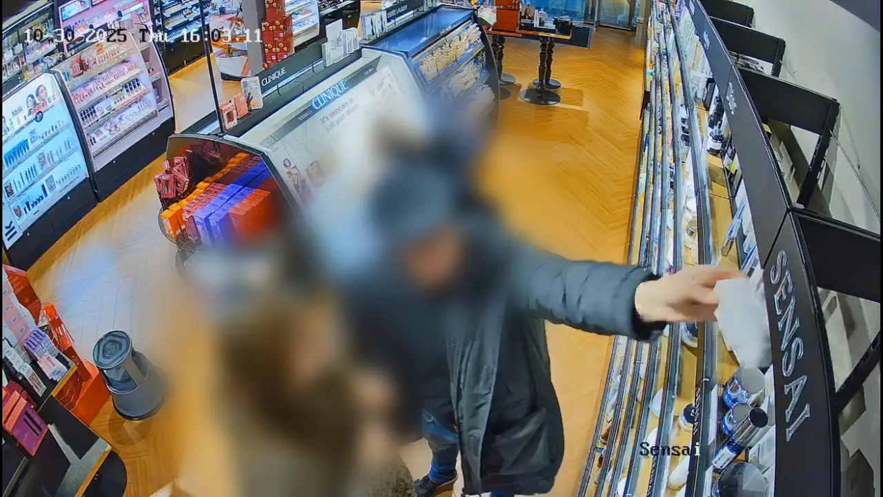 Fångat på polisens kamera