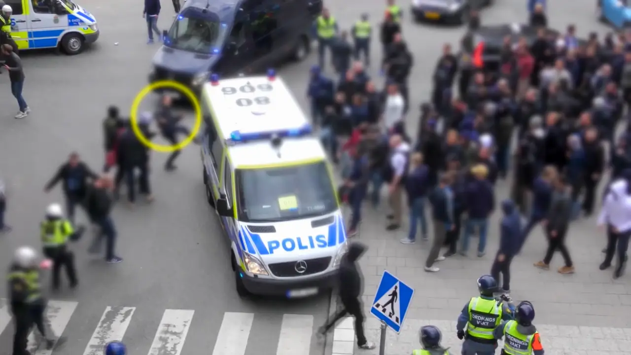 Kanal 5 - Fångat på polisens kamera
