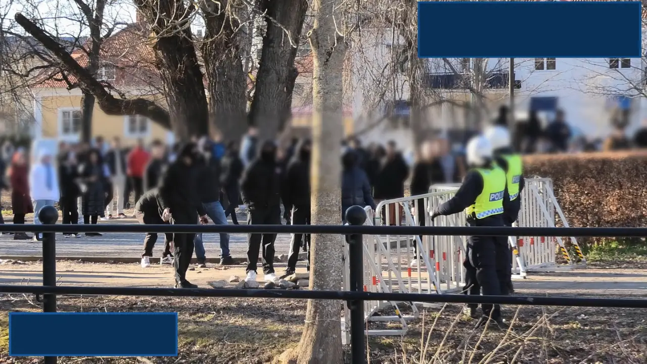 Fångat på polisens kamera