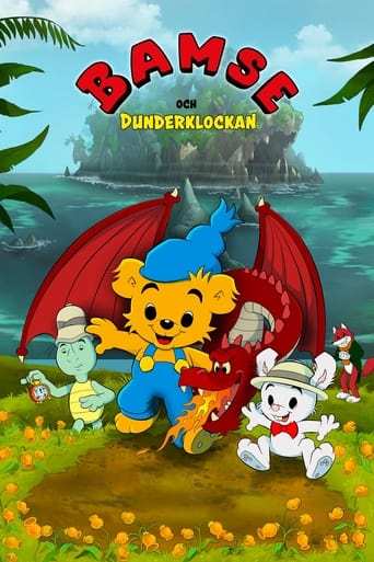 Bild från filmen Bamse och dunderklockan